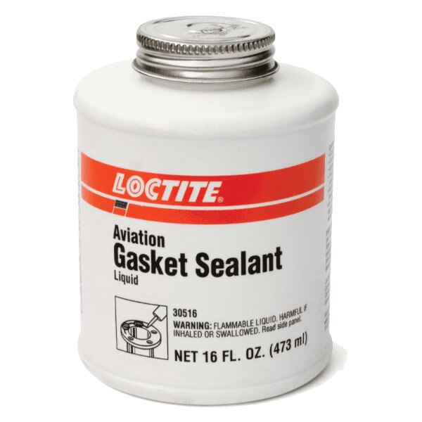 Loctite Aviation Gasket Sealant, 16 oz. Brush Top Can