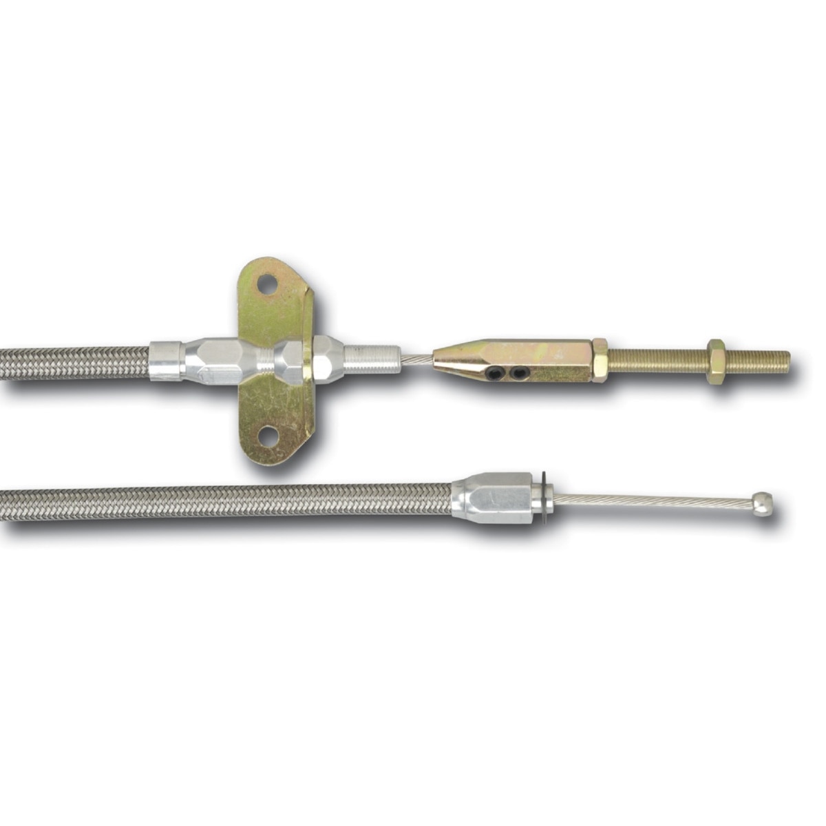Lokar Parking Brake Cable Kit, 6' Cut-To-Fit, Braided Stainless Housing, Natural (Lokar Parking Brake Assemblies)
