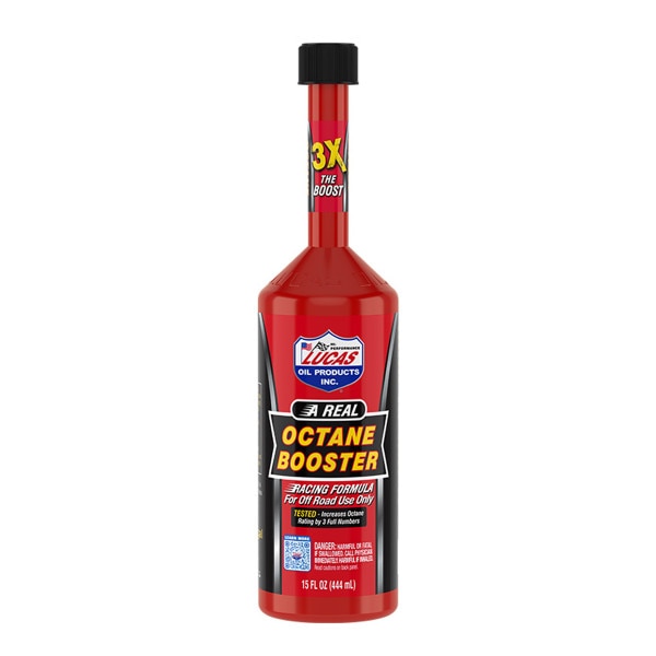 Lucas Oil Fuel Additive, Octane Booster, 15 oz. Bottle