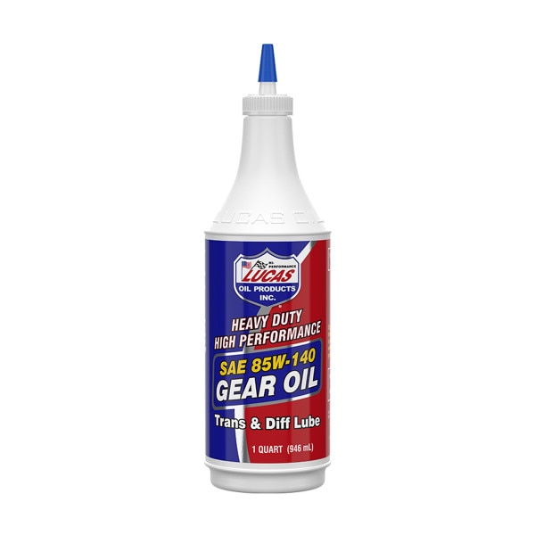 Lucas Gear Oil, Heavy Duty Plus, 85W140, 1 Quart