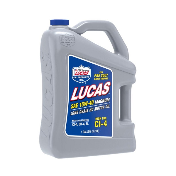 Lucas Motor Oil, Long Drain Magnum, 15W40, 1 Gallon