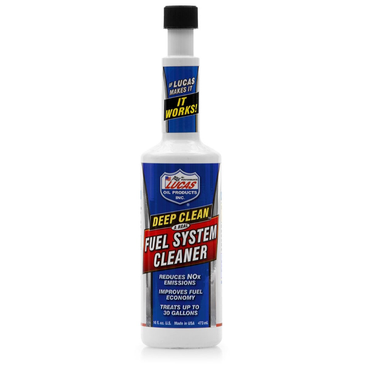 Lucas Oil Fuel System Additive, Deep Cleaner, 16 oz. Bottle
