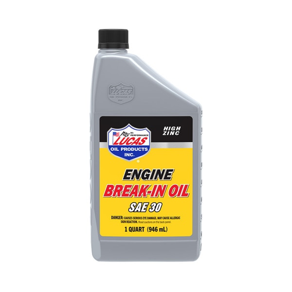 Lucas Motor Oil, Break-In, 30W, 1 Quart