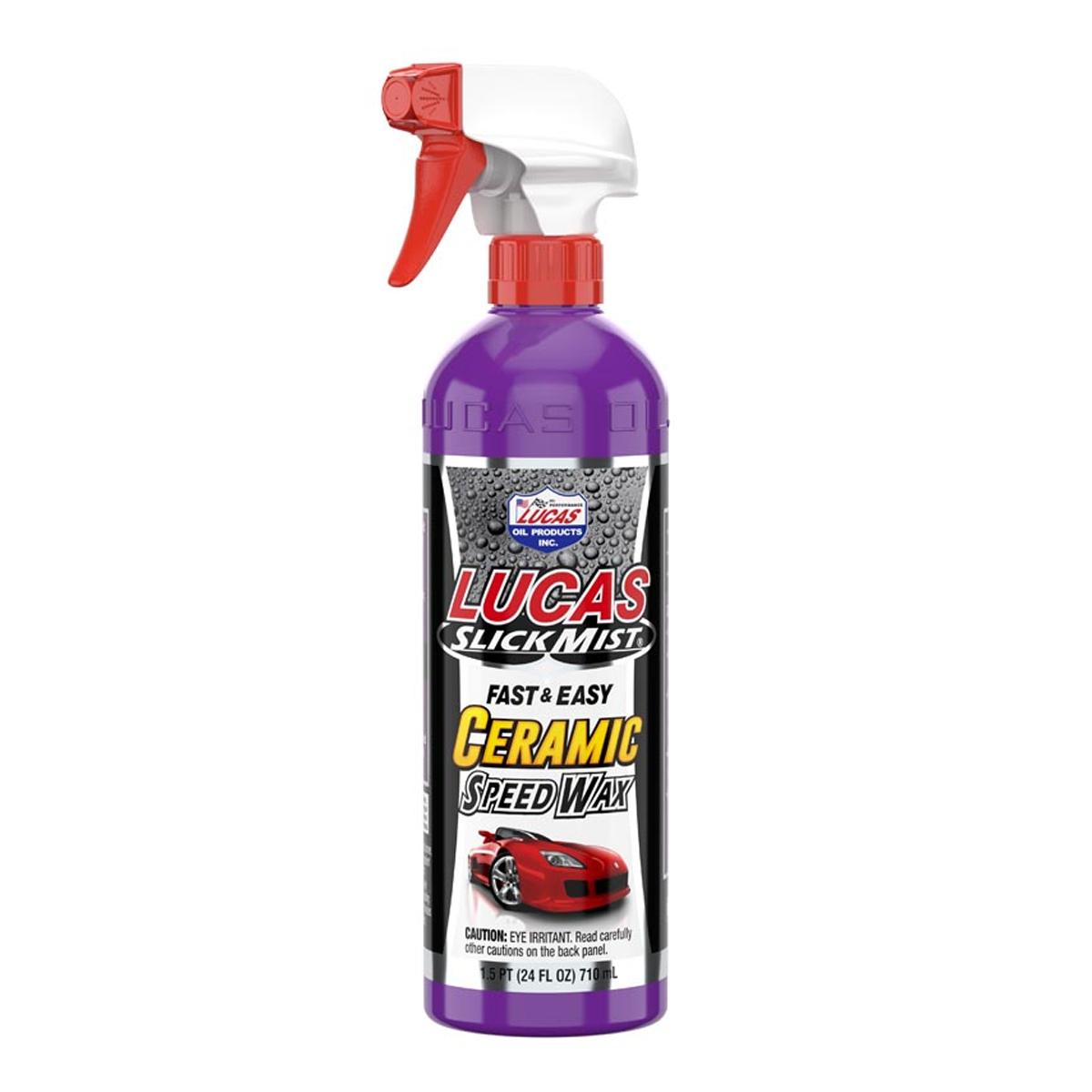 Lucas Slick Mist, Ceramic Speed Wax, 24 oz. Bottle