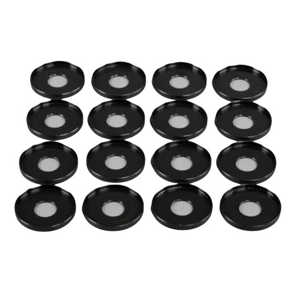 Manley Valve Spring Locator Set, Inside, 0.062 Thick, 0.570 ID, 1.535 OD, Steel, Set of 16