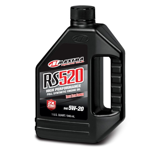 Maxima Motor Oil, RS Series, Synthetic, 5W20, 1 Quart (RS520)