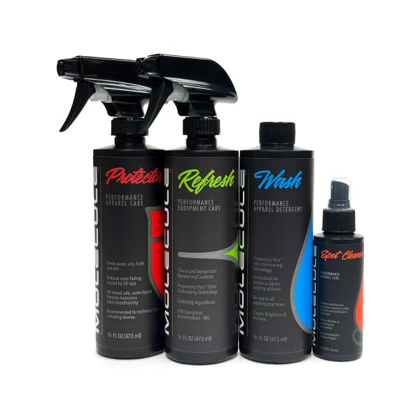Molecule Complete Care Kit (4 oz. Spot Clean / 16 oz. Wash / 16 oz. Protector / 16 oz. Refresher Included)