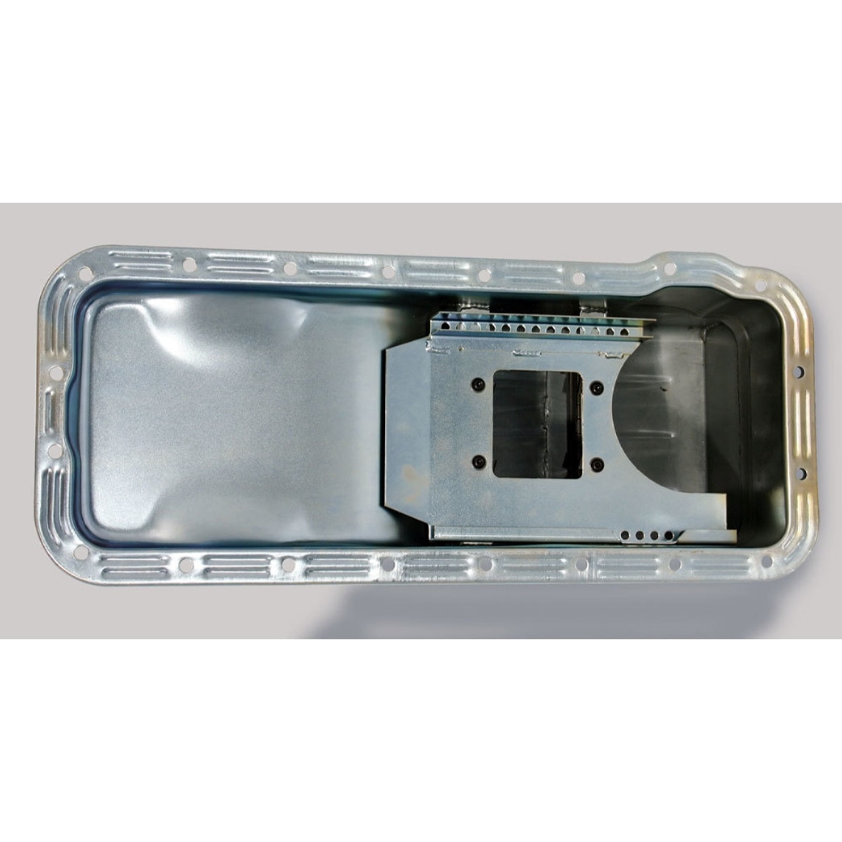 Moroso Oil Pan, Street / Strip, Front Sump, 7 Quart, 7.500 Deep, Steel, Ford FE-Series