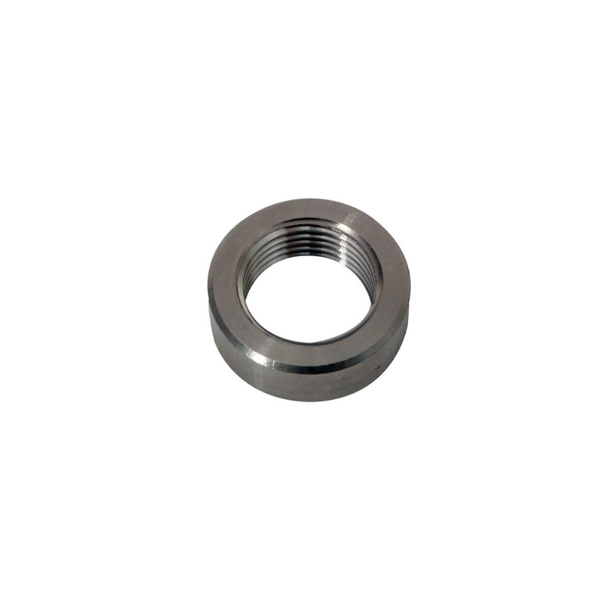 Moroso Oxygen Sensor Bung, Weld-On, 18mm x 1.50 Female Thread, Stainless