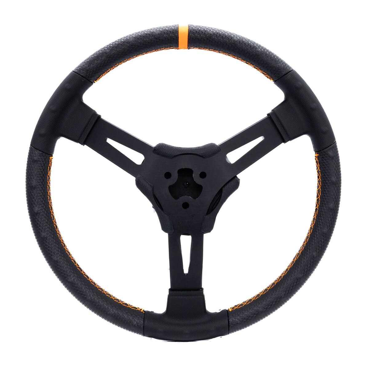 MPI 15in Dished Dirt Friendly Aluminum Steering Wheel, replaces DM-15-A, with Centerpiece