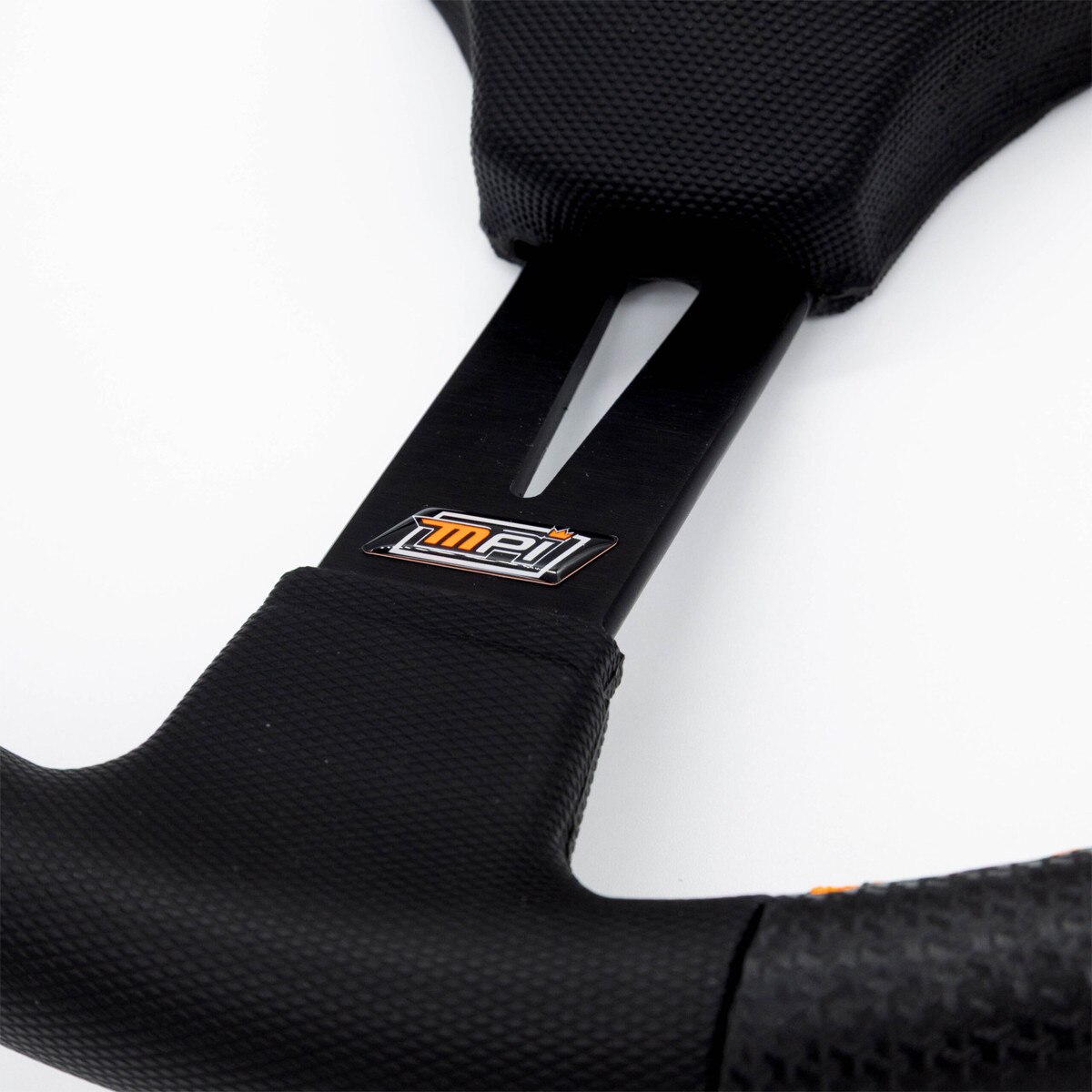 MPI 15in Dished Dirt Friendly Aluminum Steering Wheel, replaces DM-15-A, with Centerpiece