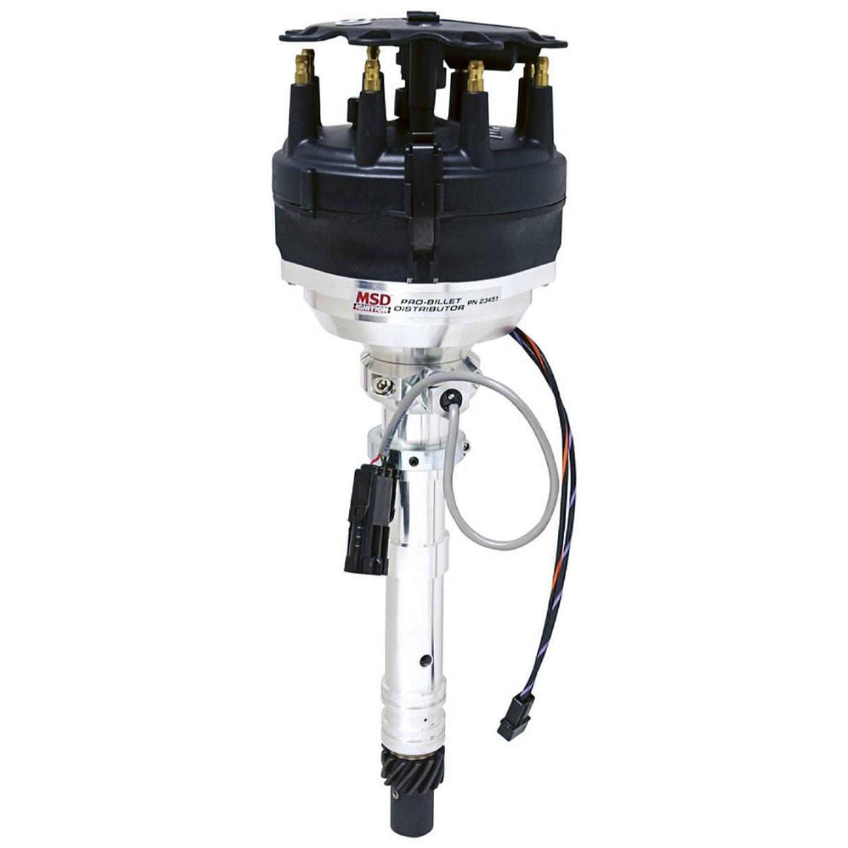 MSD Ignition Distributor, ProBillet, Camshaft Sync / HallEffect Sync