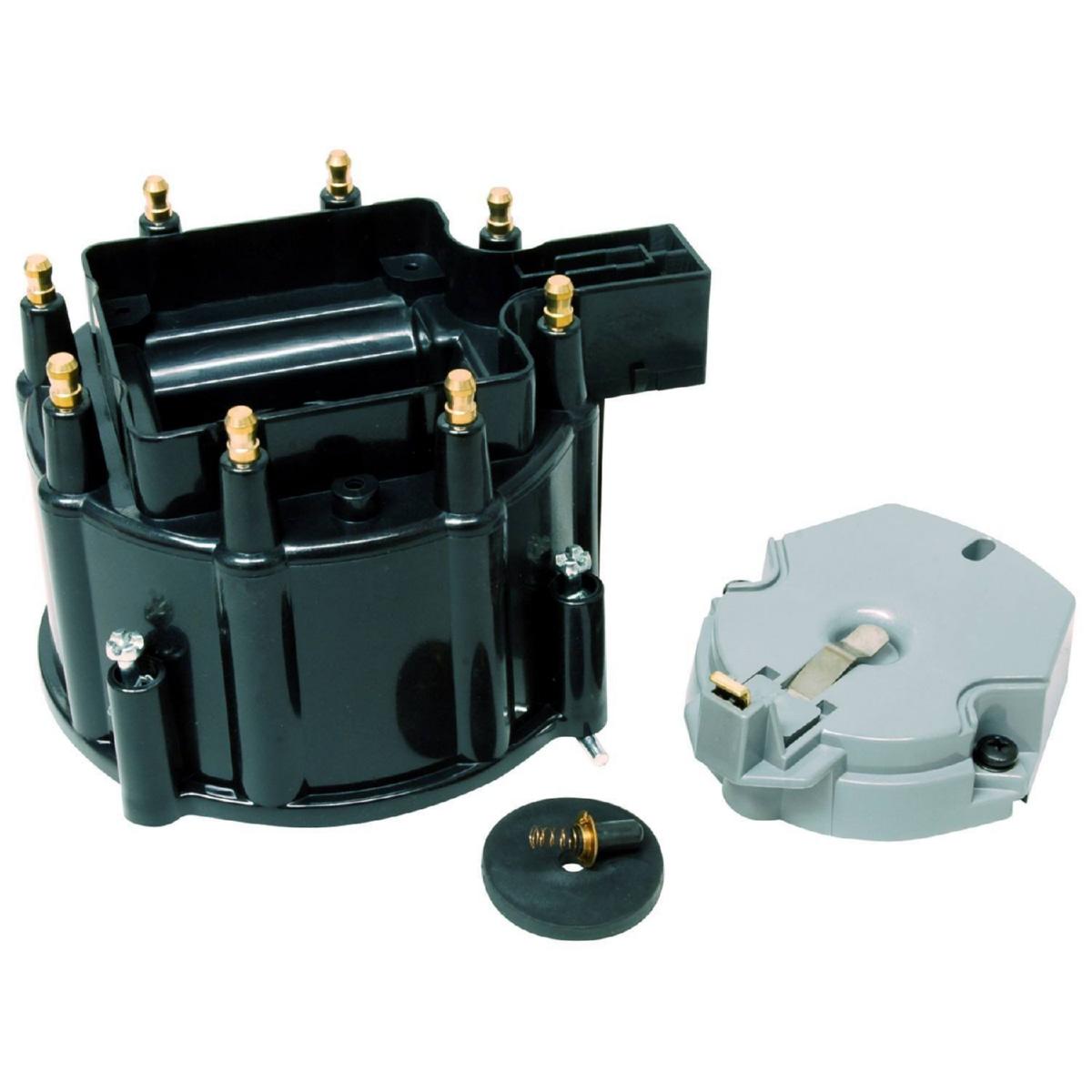 MSD Ignition Distributor Cap & Rotor Kit, Street Fire Series, HEI Style