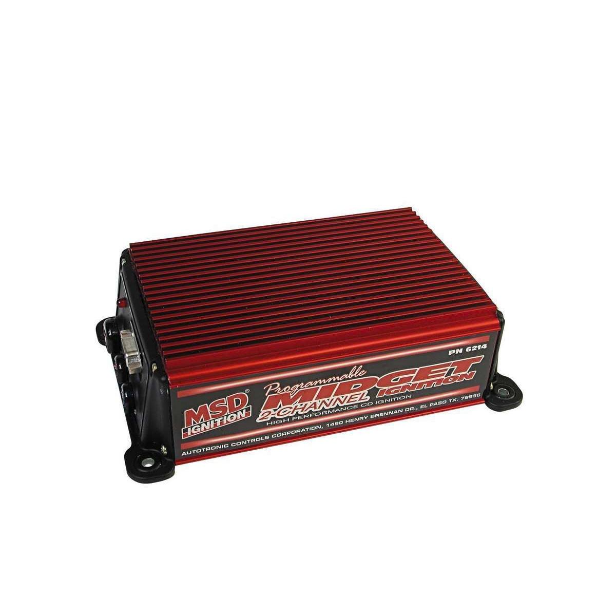 MSD Ignition Ignition Box Kit, Midget, Digital 2Channel CD Ignition