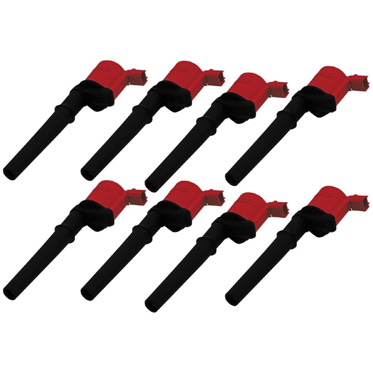MSD Ignition Coil, Blaster Series, OE Replacement, 1999-14 Ford 4.6L / 5.4L, 4-Valve, Red, Set of 8