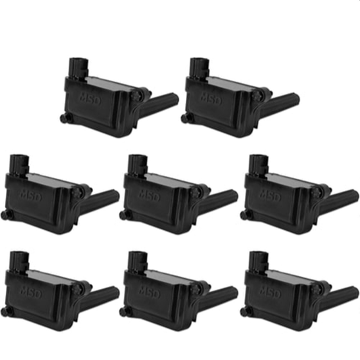 MSD Ignition Coil, Blaster Series, OE Replacement, 2005-20 Hemi 5.7L / 6.1L / 6.2L / 6.4L, Black, Set of 8