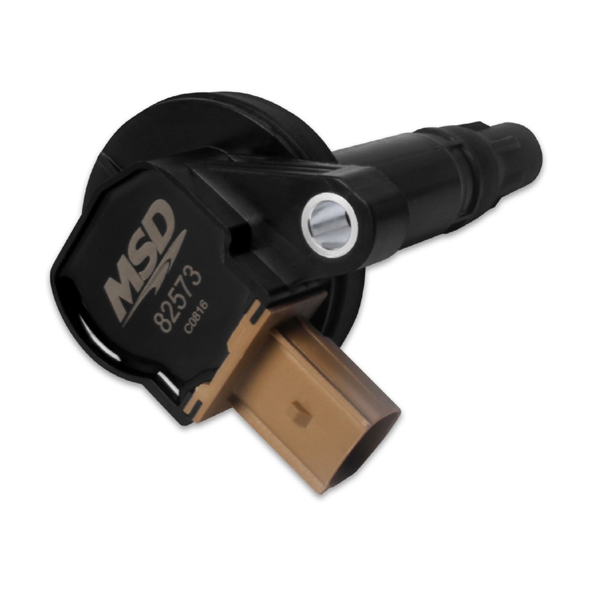 MSD Ignition Coil, OE Replacement, 2010-16 Ford EcoBoost 3.5L V6, 3-Pin Connector, Black, Each