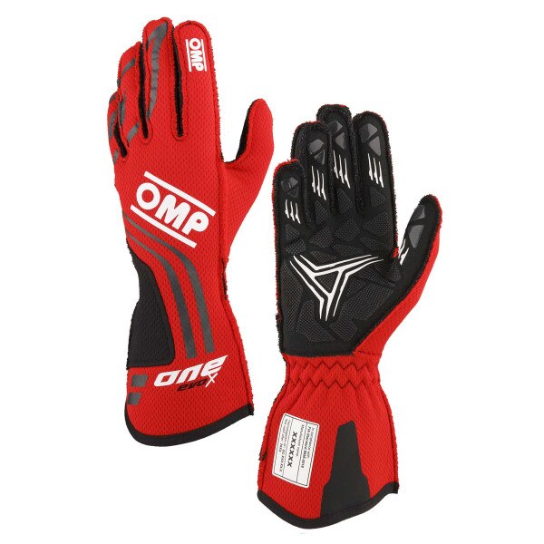 OMP Driving Gloves, One Evo X Top Level Series (my2024), Red, Medium ...