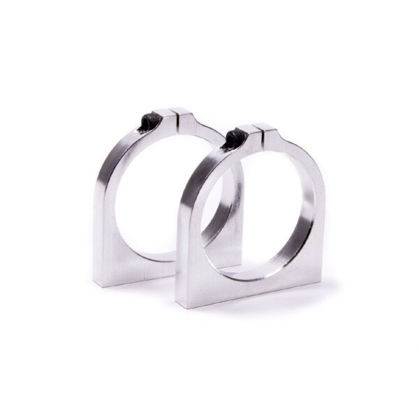 Peterson Oil Filter Mount Flat Aluminum Natural Pair for 2 OD Filters