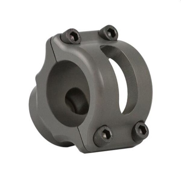 Peterson Oil Filter Mount Clamp-On 1.5 OD Tube Aluminum Gray Engine Priming Filter