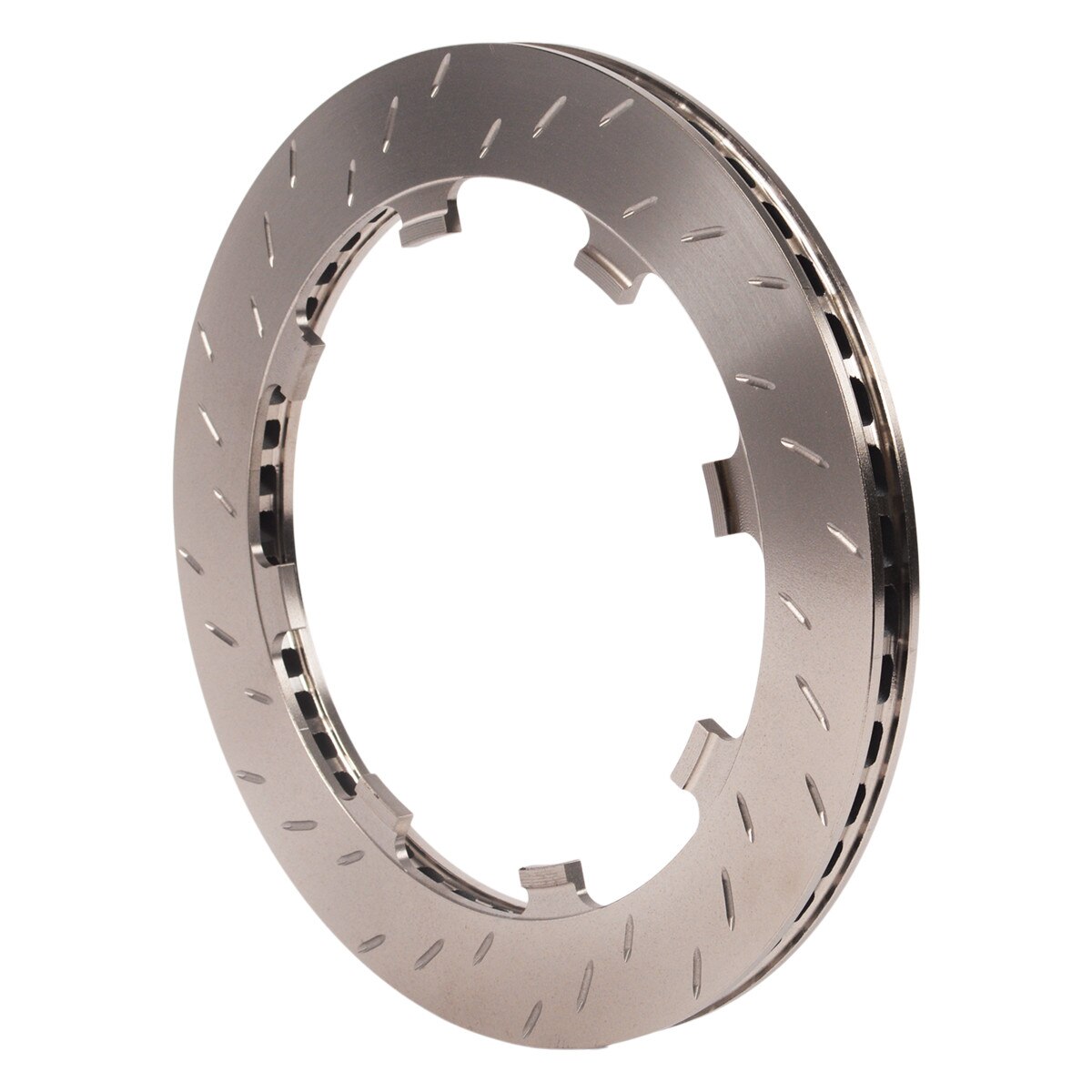 PFC Rotor V3 Snap Ring 11.750 Dia 0.810 Thick 40mm Sweep Left Directional Slotted Non-Bedded