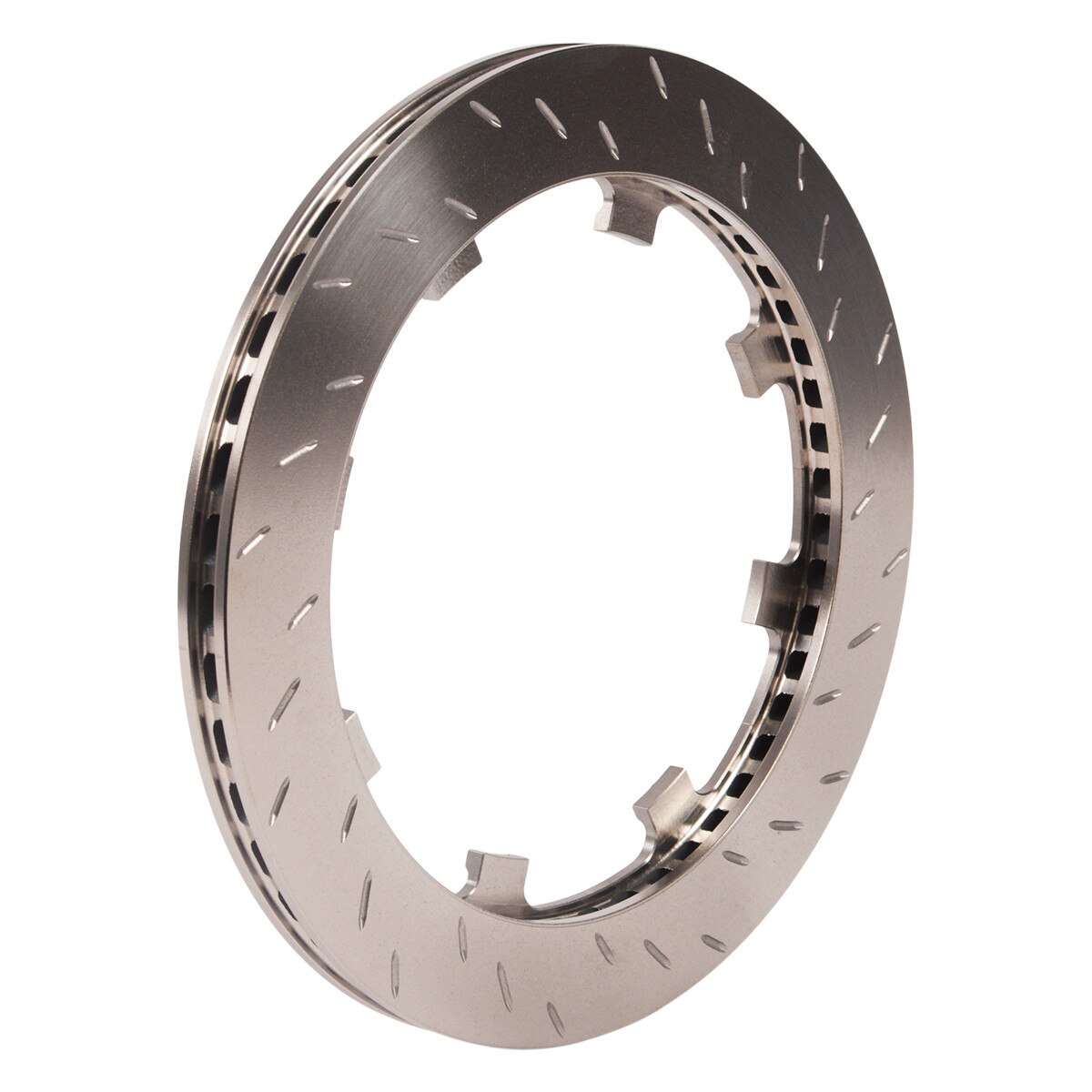 PFC Rotor V3 Snap Ring 11.750 Dia 0.810 Thick 40mm Sweep Left Directional Slotted Non-Bedded