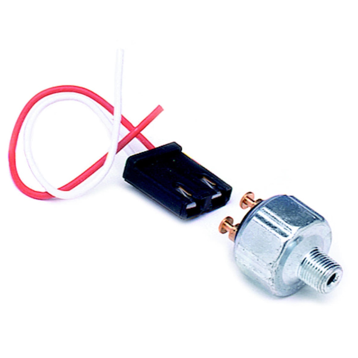Painless Wiring Brake Light Switch, Low Pressure, Pressure Type, 1/8 NPT, Pigtail, Steel, Zinc Oxide, Universal