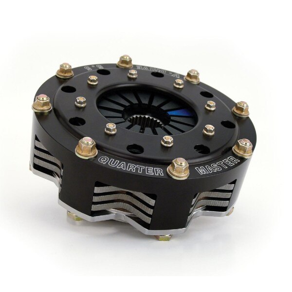 Quarter Master Clutch Kit V-Drive Triple Disc 5.5in 1-1/8x10-Spline