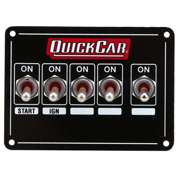 QuickCar Ignition Panel Extreme 4 4-Switch Dual Mag. Pickup QuickCar Ignition Panel Extreme 4 4-Switch Dual Mag. Pickup