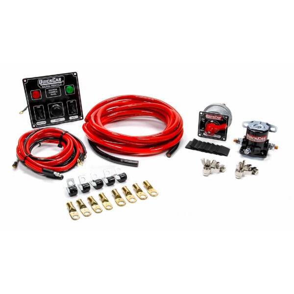 Quickcar Wiring Kit, Ignition / Battery, 4 Gauge (Battery Cable