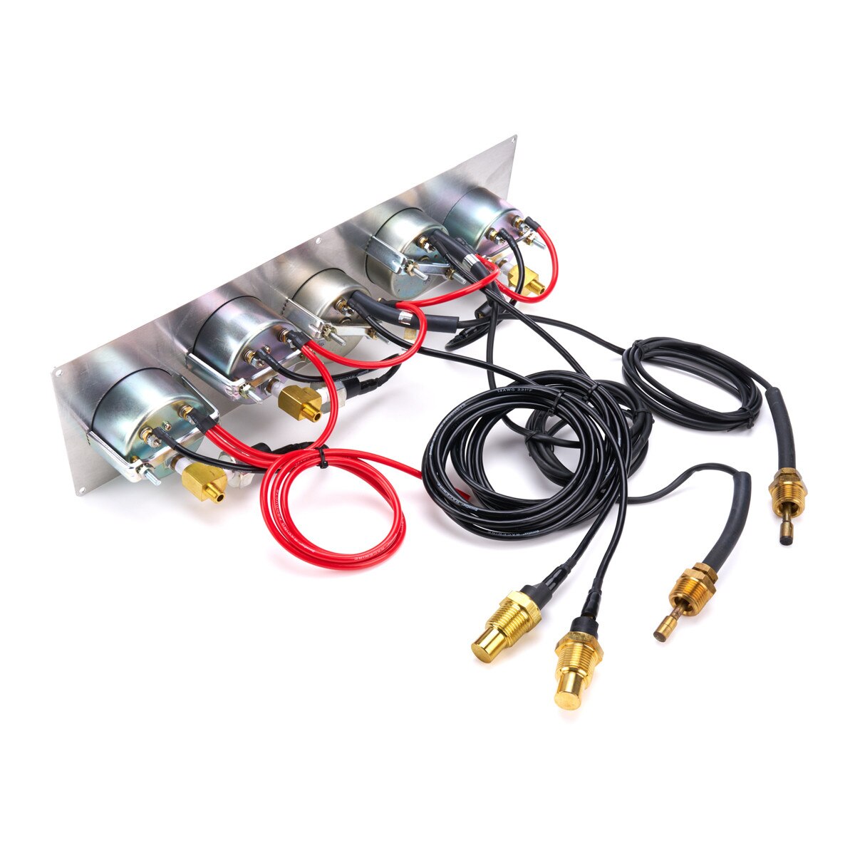 Quickcar Gauge Panel Assembly Kit, Extreme, White Face (OP - OT - WT - WP - FP)
