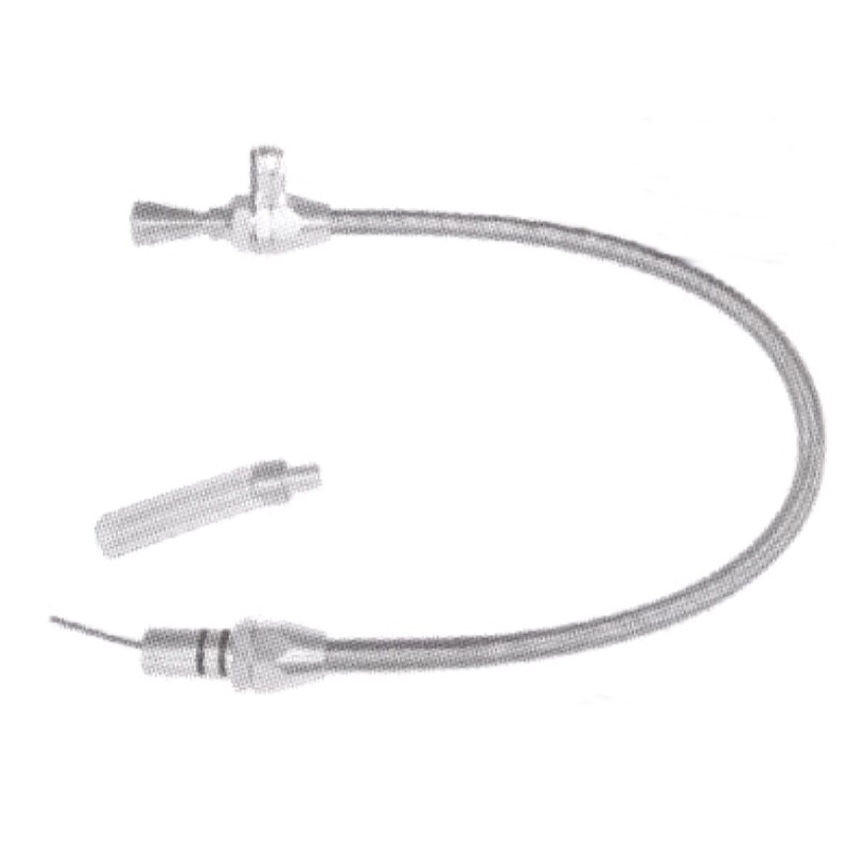 RPC Transmission Dipstick, Firewall Mount, Flexible, Braided Stainless / Aluminum, Natural, Powerglide