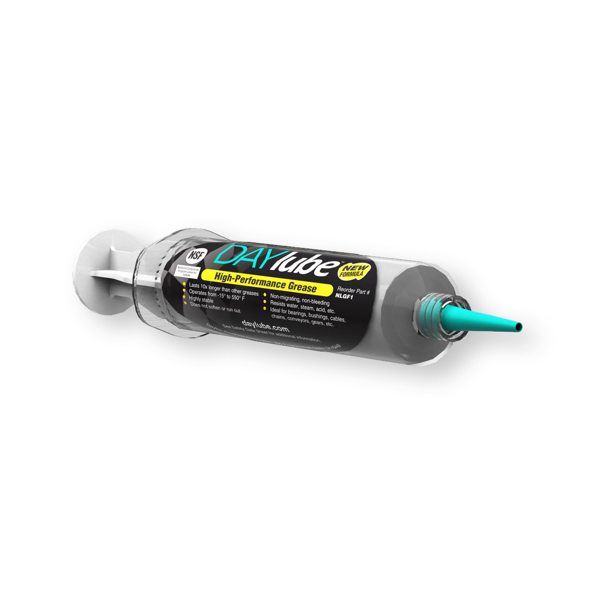Dayton DAYlube High-Performance Grease, 1 oz. Syringe