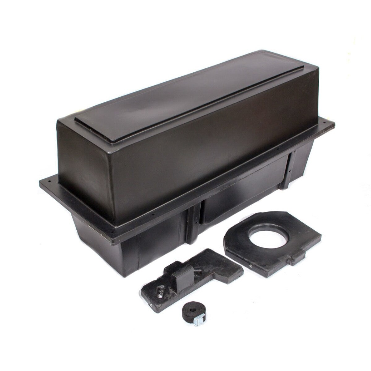 Scribner Transmission Storage Case, Plastic, Gray, Manual (17.500 x 20.200 x 45.000)