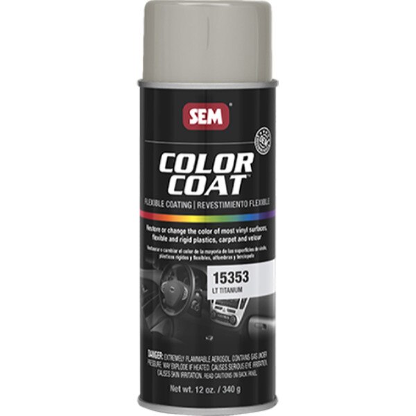 SEM Paint, Color Coat, 16 oz. Aerosol Can, Light Titanium