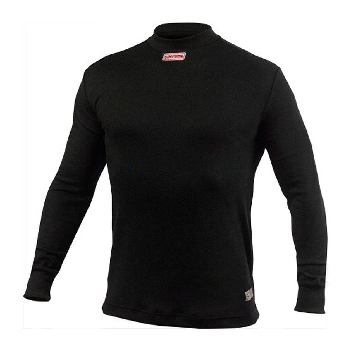 Simpson Underwear, CarbonX Ultimate Series, Shirt, Long Sleeve, Black, X-Large, SFI 3.3/1