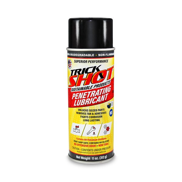 Trick Shot Lubricant, 100 Biodegradable, 11 oz. Aerosol Can