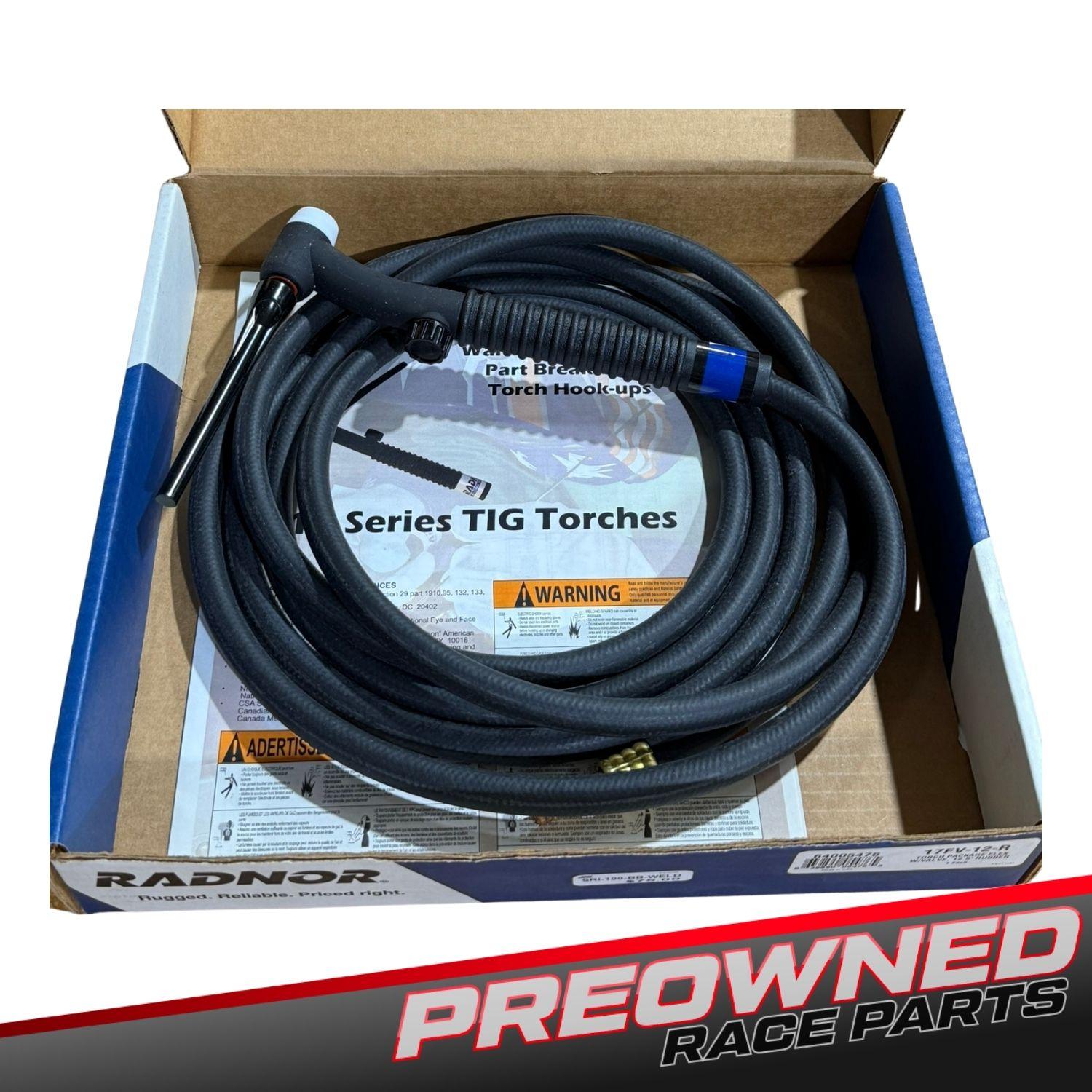TIG Torch Package Radnor 17FV-12-R