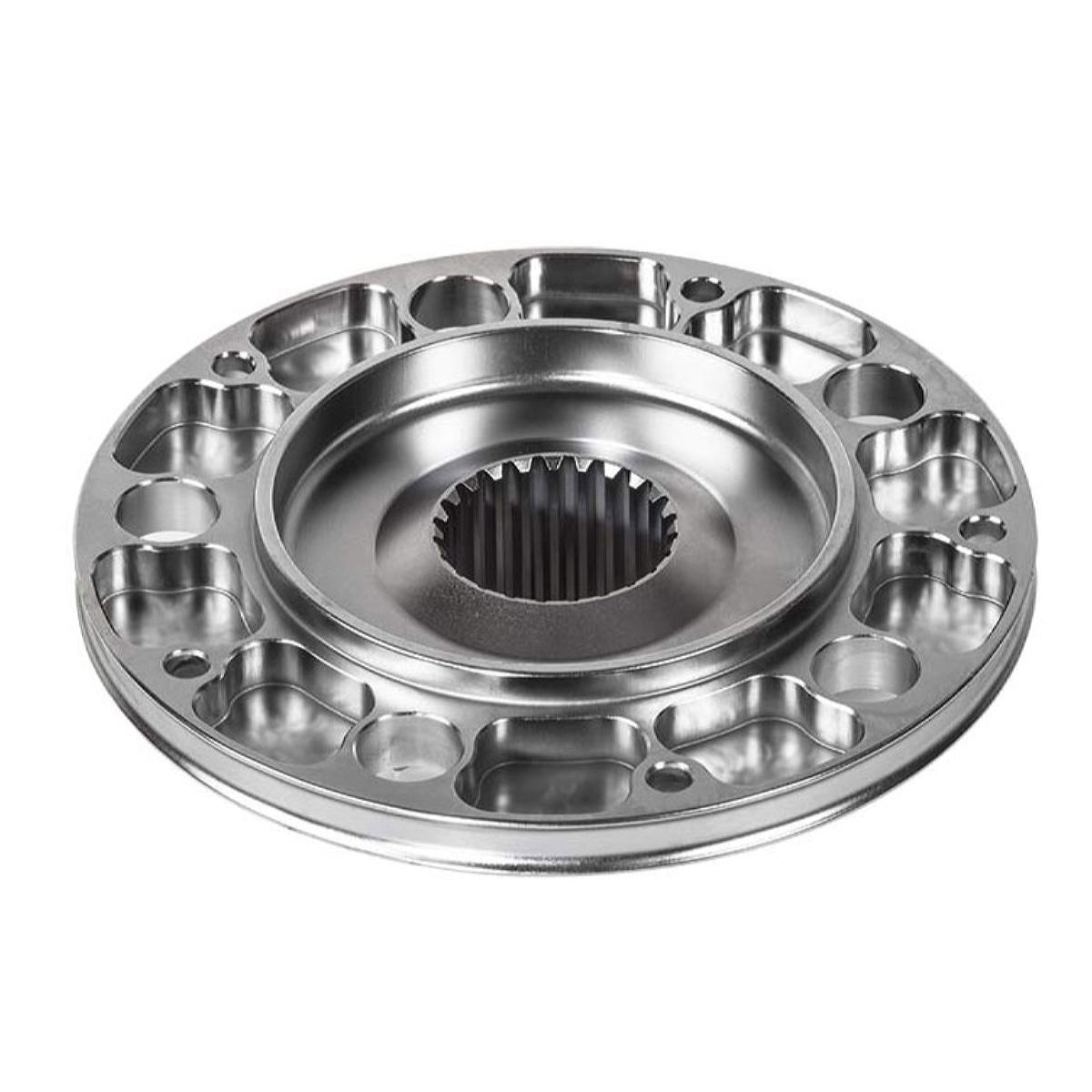 Strange Oval Drive Plate, 5on5, Steel, Non-Cambered (NASCAR)
