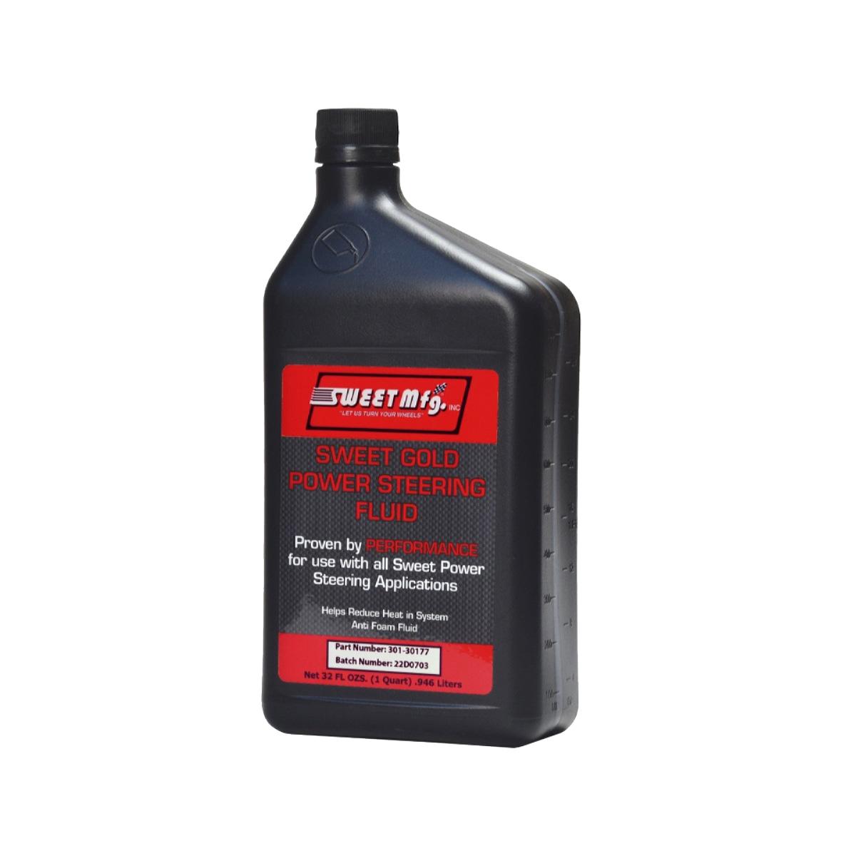 Sweet Manufacturing Power Steering Fluid, Synthetic, 1 Quart