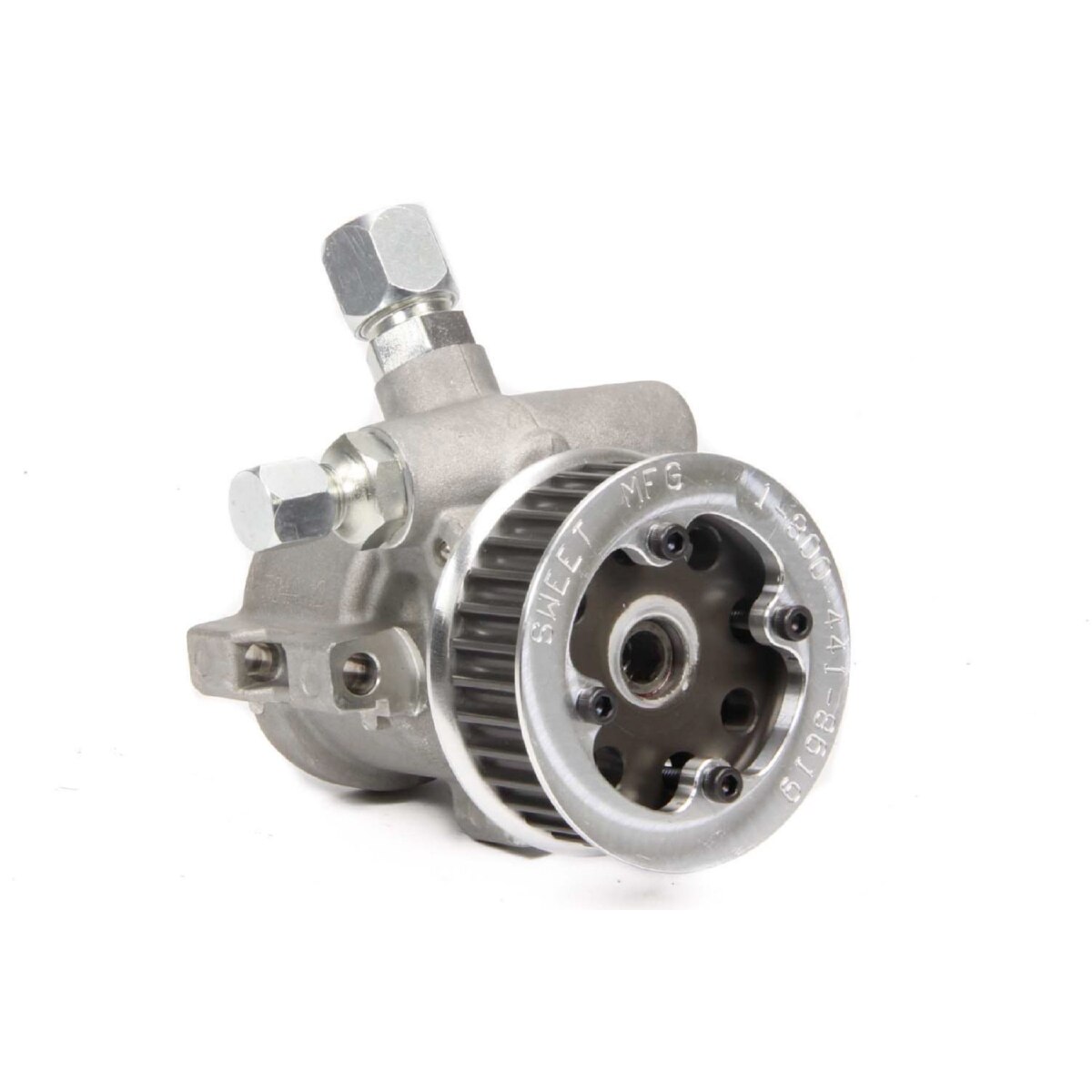 Sweet Manufacturing Power Steering Pump, 3 GPM, 1300 PSI, Aluminum