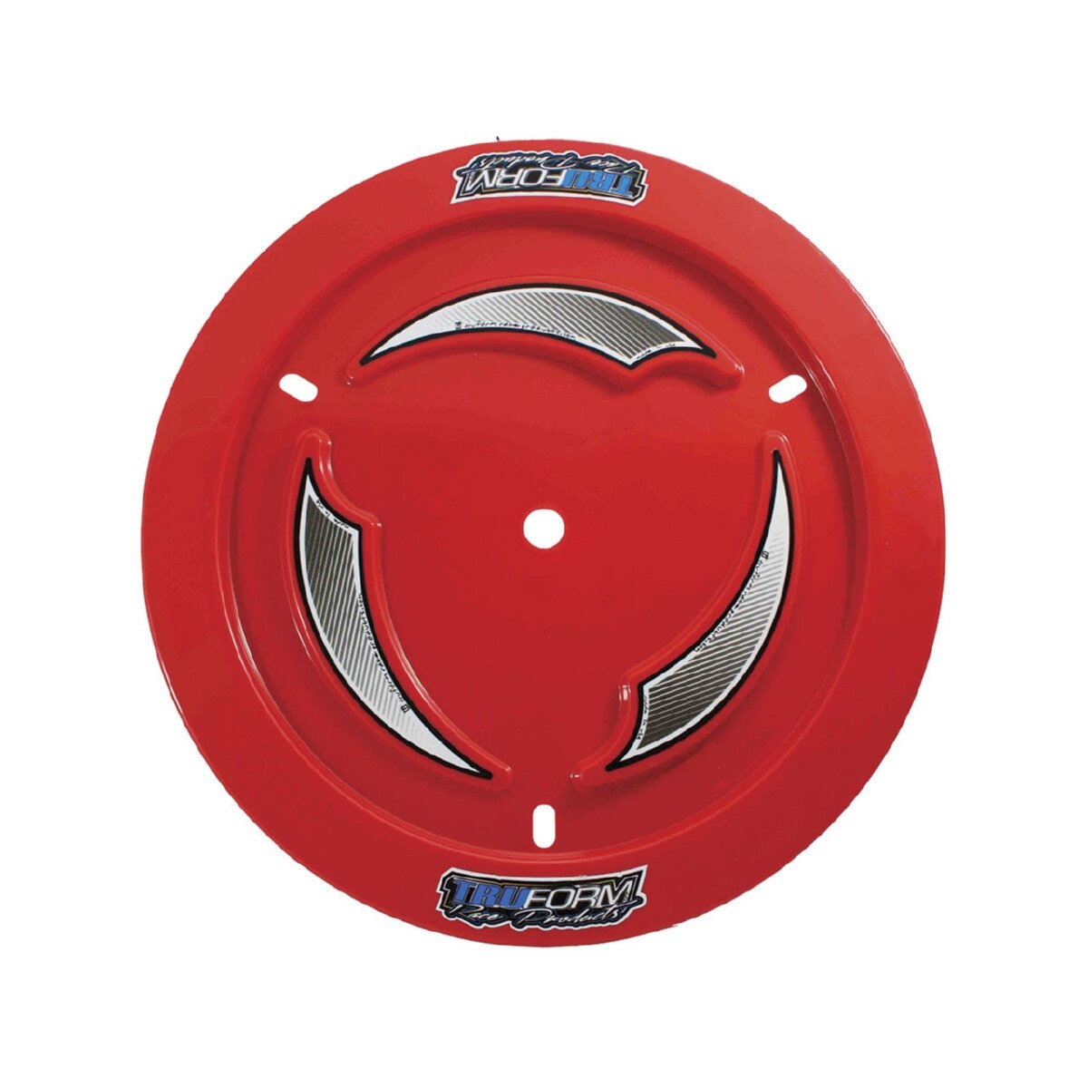 Truform Wheel Cover, 15.000 Wheel, Plastic, Non-Vented, Red
