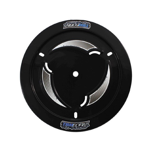 Truform Wheel Cover, 15.000 Wheel, Plastic, Vented, Black