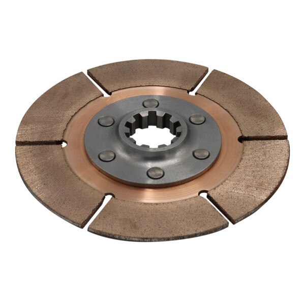 Tilton clutch disc pack full circle 1 plate 5.5in metallic 1 5 32 x 26 spline 6 rivet outer hub /