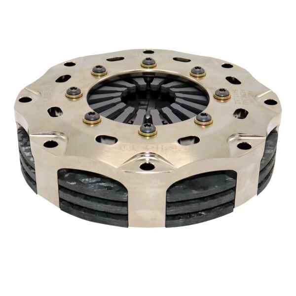 Tilton OT-III carbon racing clutch 5.5in 2-plate step flywheel ultra high pressure plate gray spring /