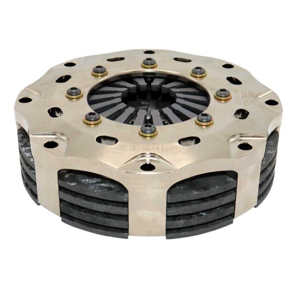 Tilton OT-III carbon racing clutch 5.5in 3-plate step flywheel ultra high pressure plate gray spring /