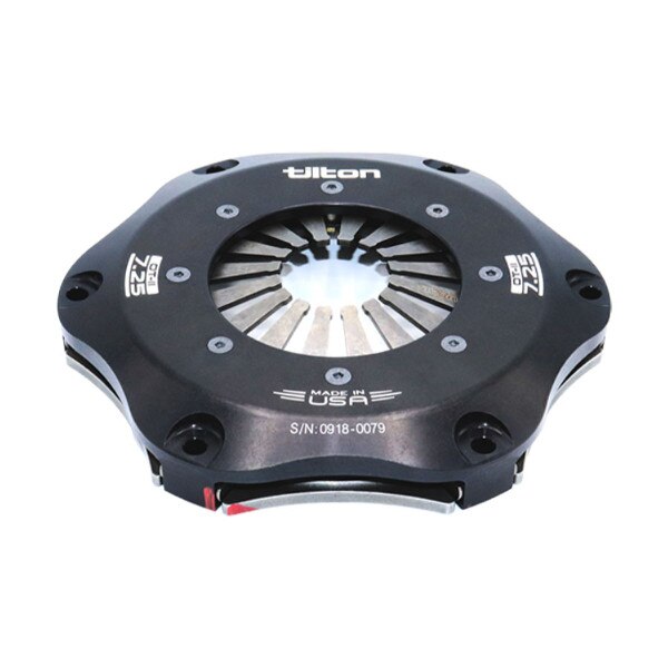 Tilton OT-II metallic racing clutch 7.25in 1-plate step flywheel ultra high pressure plate ratio buff spring /