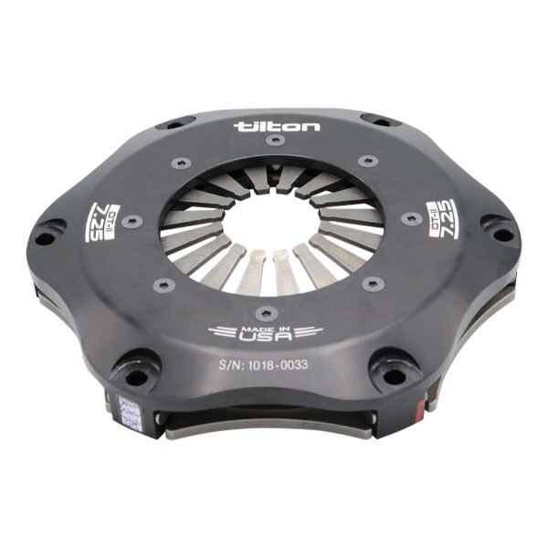 Tilton OT-II cerametallic racing clutch 7.25in 1-plate step flywheel ultra high pressure plate ratio buff spring /