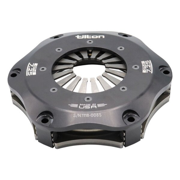 Tilton OT-II cerametallic racing clutch 7.25in 2-plate step flywheel ultra high pressure plate ratio buff spring /