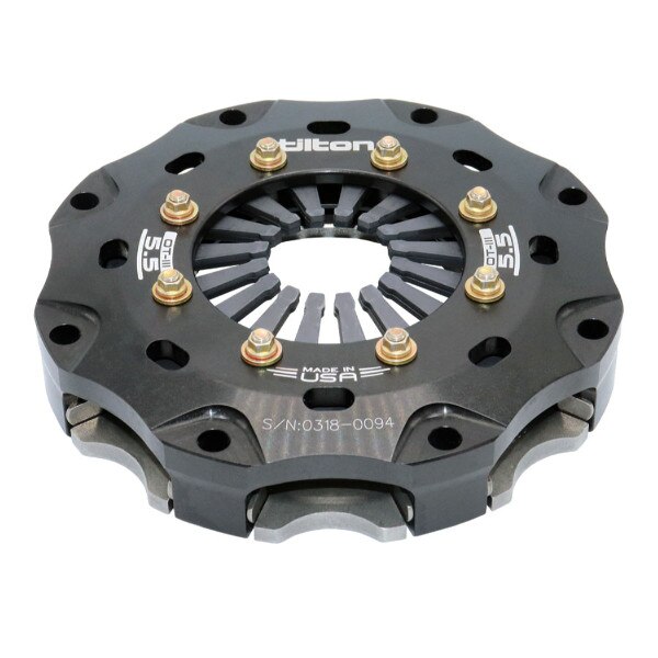 Tilton OT-III metallic racing clutch 5.5in 1-plate step flywheel high pressure plate ratio gray spring /